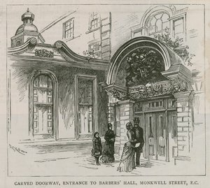 Barber Surgeons Hall, Monkwell Street, Lontoo tekijältä English School