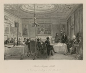 Barber Surgeons Hall, yhtiö ottaa uuden jäsenen tekijältä English School