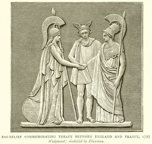 Englannin ja Ranskan välinen Bas-Relief-muistosopimus, 1787 tekijältä English School