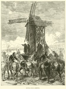 St Quentinin taistelu tammikuussa 1871 tekijältä English School