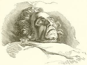 Beethoven kuolinsängyllään tekijältä English School