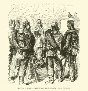 Ennen Frederick Suuren patsasta, toukokuu 1871 tekijältä English School