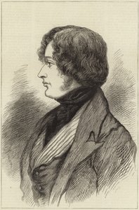 Benjamin Disraeli vuonna 1837 tekijältä English School