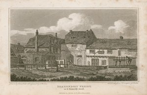 Bermondsey Priory entisessä muodossaan tekijältä English School