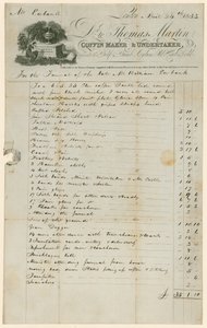 Bill Thomas Martinilta, Coffin Maker & Undertaker, liittyen herra William Eubankin hautajaisiin tekijältä English School