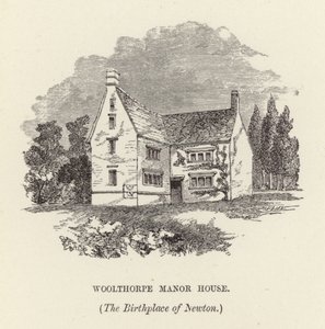 Sir Isaac Newtonin syntymäpaikka tekijältä English School