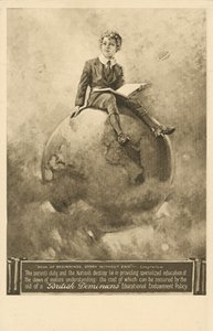 "Book of Beginnings, Story Without End", British Dominions Insurance Companyn (litho) koulutusrahastojen vakuutusten mainos tekijältä English School