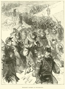 Bourbakis vetäytyy Sveitsiin tammikuussa 1871 tekijältä English School