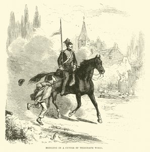Lennätinlankojen katkaisijan tuominen, syyskuu 1870 tekijältä English School