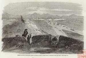 British Attack of Mandarin junks on Fatsham Creek tekijältä English School