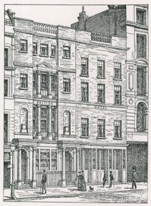 British Hotel, Cockspur Street, Lontoo tekijältä English School
