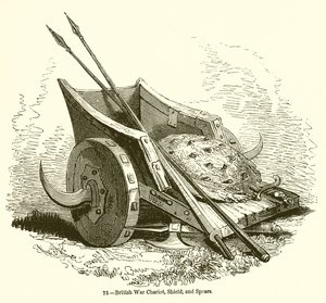 British War Chariot, Shield ja Spears
