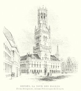 Brugge, Hallesin torni (kaiverrus) tekijältä English School
