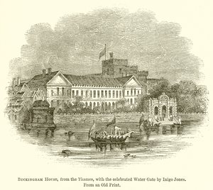 Buckingham House, Thamesista, ja Inigo Jonesin vietetty vesiportti