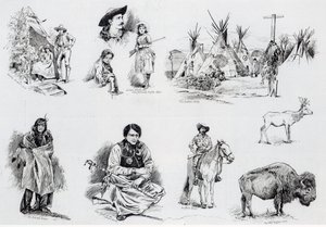 Buffalo Bills Wild West Show, 1887 tekijältä English School