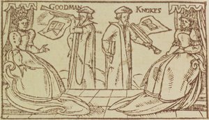 C37 d.47 bi.fii John Knox ja Christopher Goodman kiusaavat Mark Queen of Scots tekijältä English School