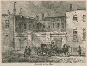 Camelford House, Lontoo, 1820 tekijältä English School