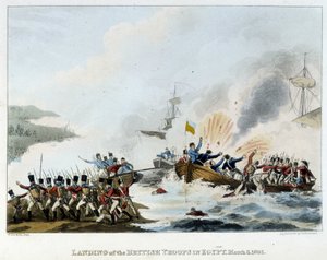 Egyptin kampanja (retkikunta) (1798-1801): Englannin armeijan kuoriminen Egyptissä, 8. maaliskuuta tekijältä English School