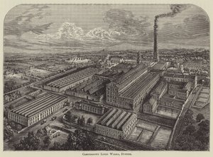 Camperdown Linen Works, Dundee (kaiverrus) (kaiverrus) tekijältä English School