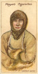 Kapteeni Oates (chromolitho) tekijältä English School