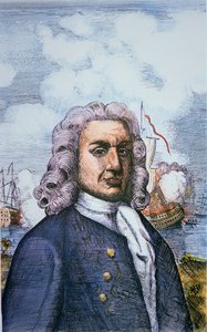 Kapteeni William Kidd (väri litho) tekijältä English School