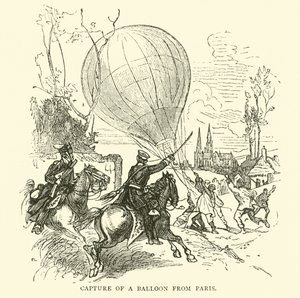 Ilmapallon vangitseminen Pariisista tammikuussa 1871 tekijältä English School