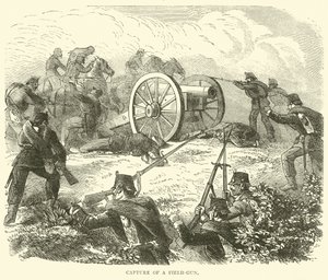 Kenttäaseen vangitseminen, lokakuu 1870 tekijältä English School