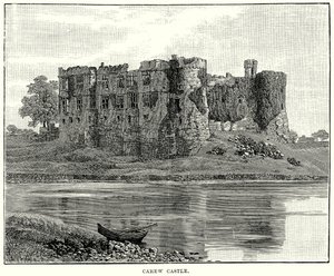 Carew Castle (kaiverrus) tekijältä English School