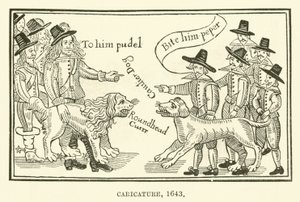 Karikatyyri, 1643 tekijältä English School