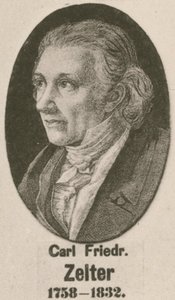 Carl Friedrich Zelter (syväpaino) tekijältä English School