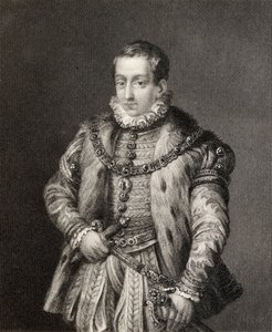 Carlos, Asturian prinssi, kirjasta "History of the Reign of Philip II", julkaistu vuonna 1855 tekijältä English School
