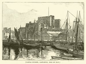 Castle Rushen, Castleton, Mansaari (kaiverrus) (kaiverrus) tekijältä English School