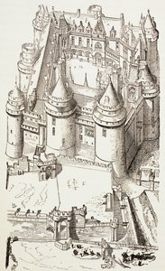 Pierrefondsin linna, Ranska, noin 1880 tekijältä English School