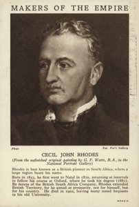 Cecil John Rhodes tekijältä English School