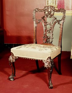 Tuoli, Chippendale Director -suunnittelu, n. 1760