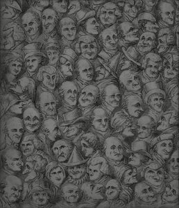 Hahmot ja karikatyyrit, 1800-luvun alku tekijältä English School