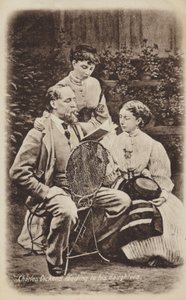 Charles Dickens (1812-1870), englantilainen kirjailija tekijältä English School