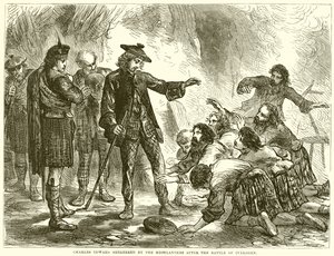 Charles Edward suojattiin Highlandersilta Cullodenin taistelun jälkeen