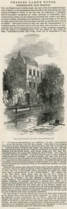 Charles Lambs House, lähellä Islingtonia tekijältä English School