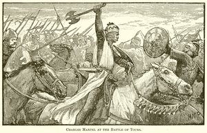 Charles Martel Toursin taistelussa