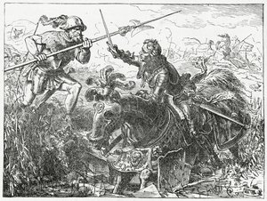 Kaarle Rohkea, Burgundin herttua Nancyn taistelussa 5. tammikuuta 1477 1882 tekijältä English School