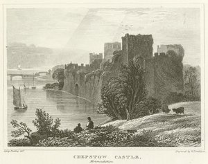 Chepstow Castle, Monmouthshire (kaiverrus) tekijältä English School