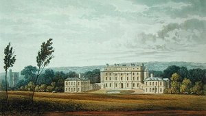 Chevening, Ackermannin "Arkisto taide", julkaistu n. 1826 (värilitho) tekijältä English School
