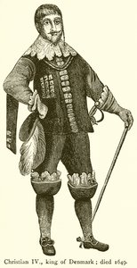 Christian IV, Tanskan kuningas; Kuollut 1649 tekijältä English School