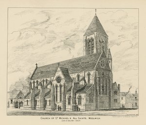 Pyhän Mikaelin ja kaikkien pyhien kirkko Woolwichissa tekijältä English School