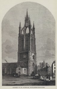 Pyhän Nikolauksen kirkko, Newcastle-upon-Tyne (kaiverrus) tekijältä English School