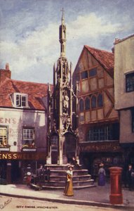 City Cross, Winchester (värilitro). tekijältä English School