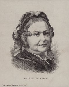 Clara Lucas Balfour, englantilainen raittiuskampanja tekijältä English School