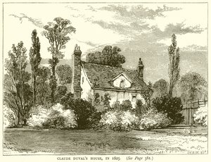 Claude Duvalsin talo vuonna 1825
