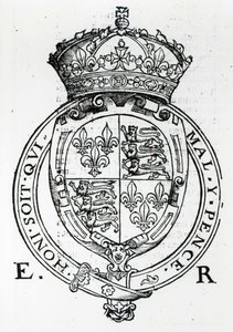 Kuningatar Elizabeth I:n vaakuna tekijältä English School